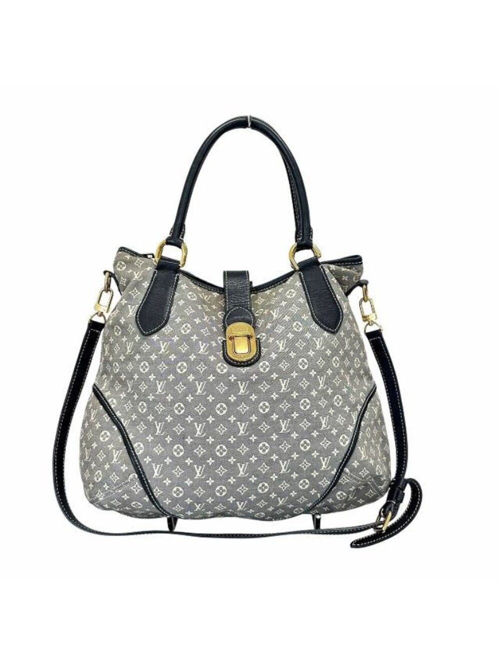 Louis Vuitton Monogram Idylle Elegy 2-Way Tote Shoulder Bag Navy - Picture 1 of 9